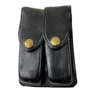 Don Hume Duty Magazine Pouch Black Double Stack D-407 100.A US/INS-BER96 DB